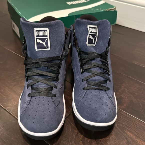 Puma blue challenge winter sneakers NIB 9 - Picture 3 of 11